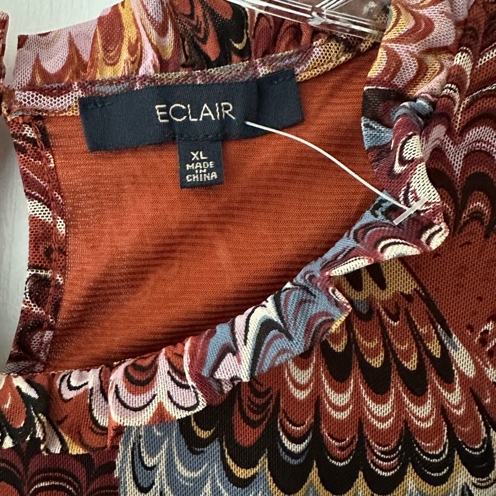 Eclair Multicolor Patterned Top - Picture 2 of 3